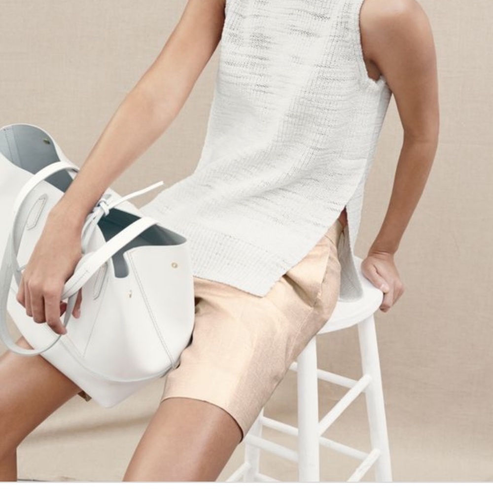 J crew sleeveless sweater